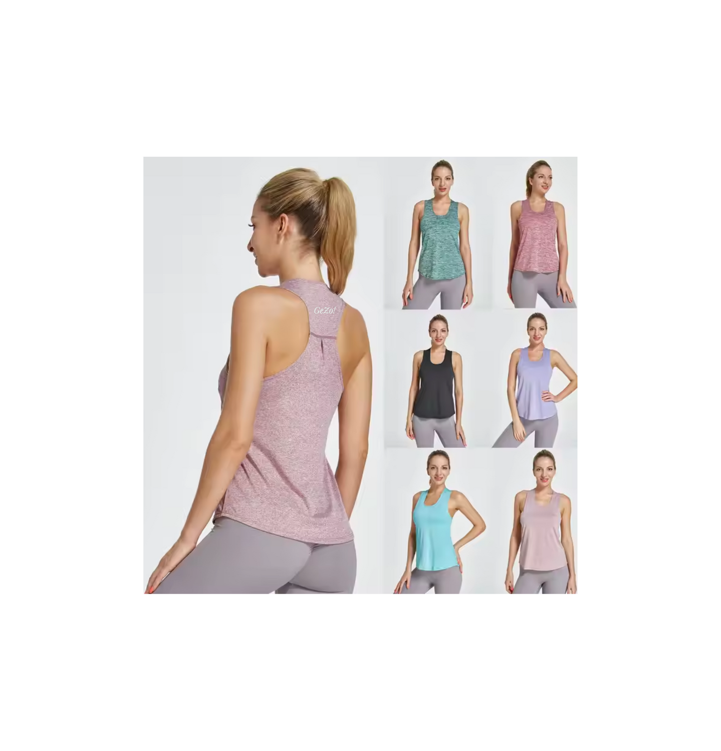 Camiseta deportiva GeZo! Mujer