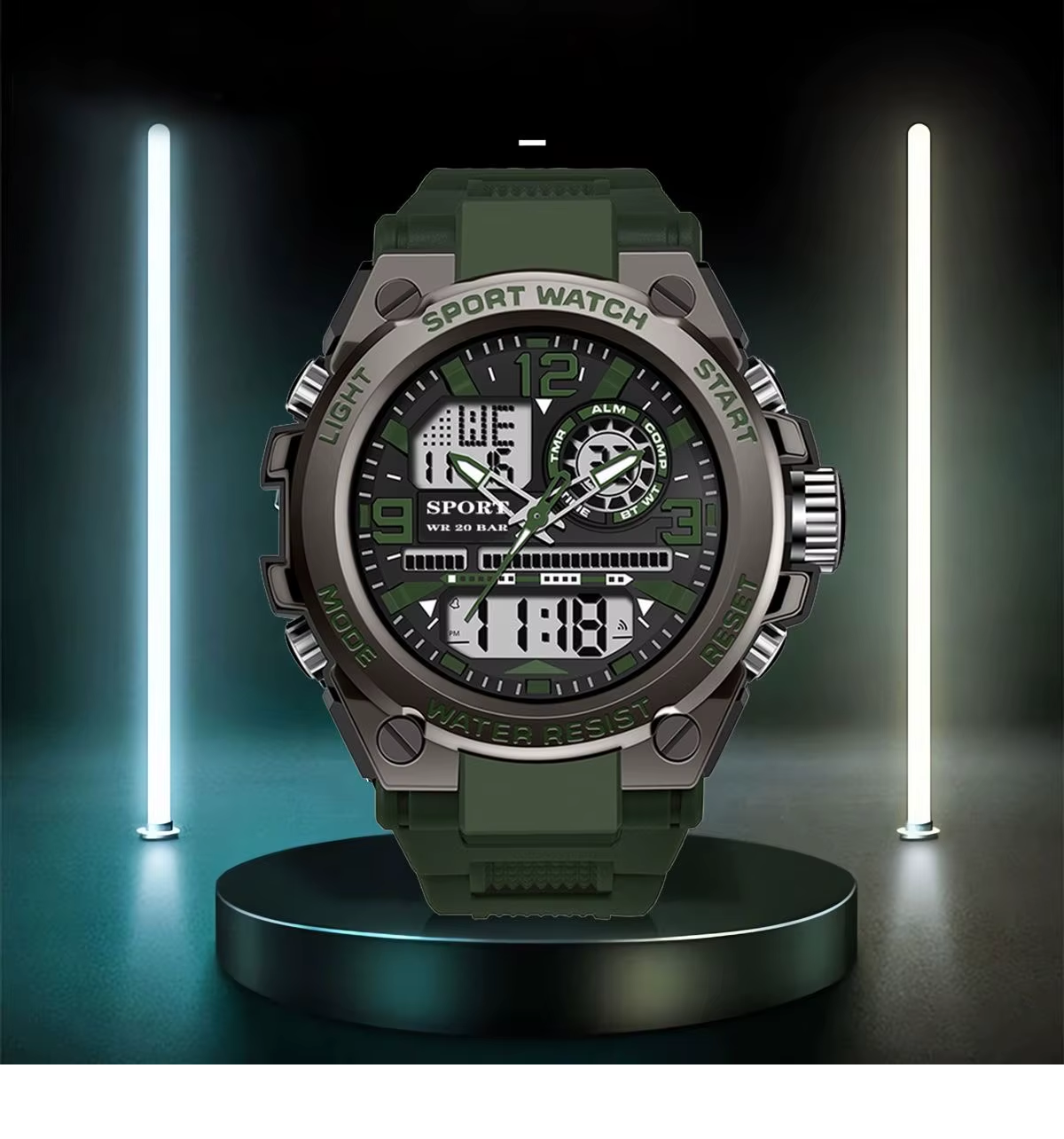 Reloj Deportivo Digital para Hombres