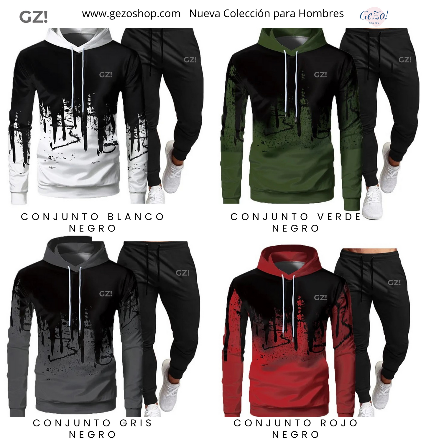 Conjunto Sudadera Deportivo GZ!